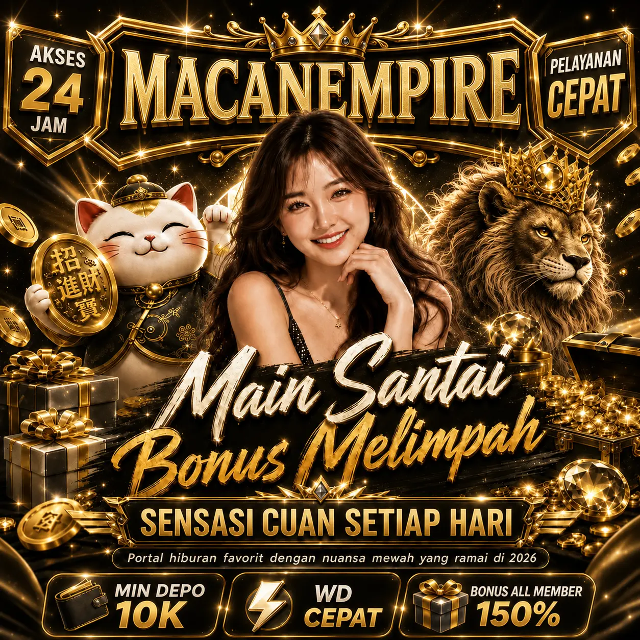 MACANEMPIRE Official Hadirkan Situs Game Terlengkap dengan Akses Daftar Cepat dan Mudah Terbaru
